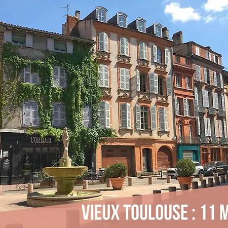 Apartment Chartreuse, Clim, Parking, Terrasse Au Calme Toulouse