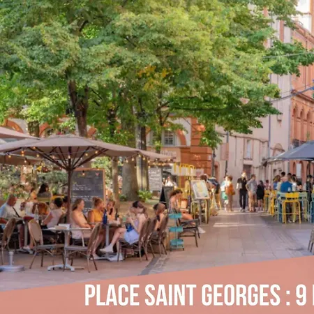 Chartreuse, Clim, Parking, Terrasse Au Calme Apartamento Toulouse